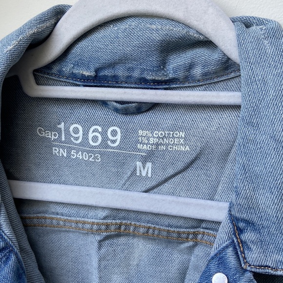 Gap 1969 Icon Flap Jack Jean Jacket - Picture 3 of 11